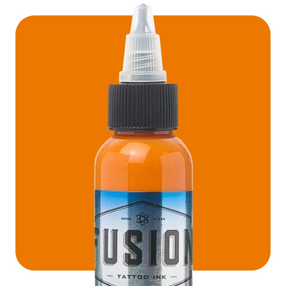 Autumn Orange — Fusion Tattoo Ink — Pick Size - Ultimate Tattoo Supply
