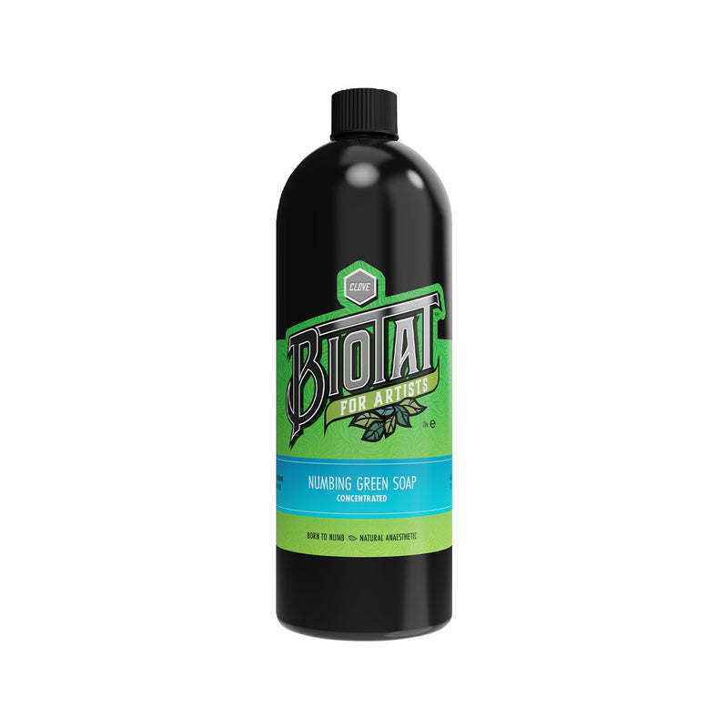 BIOTAT Numbing Green Soap — Concentrated — Pick Size 1 Liter