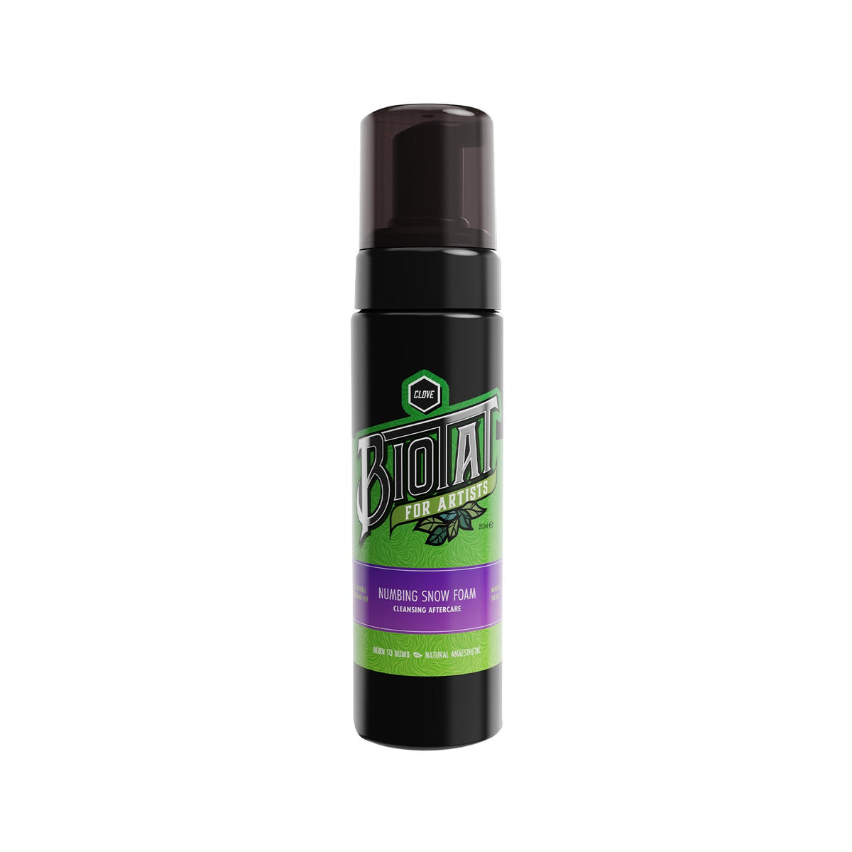 BIOTAT Numbing Snow Foam Aftercare Cleanser — 200ml Bottle