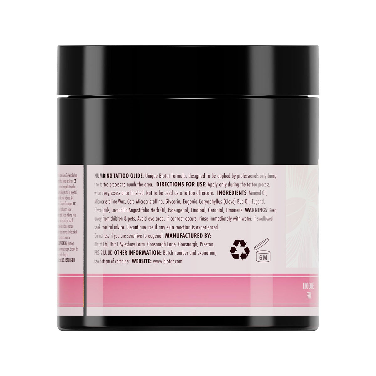 BIOTAT Numbing Tattoo Glide — Blush — Pick Size