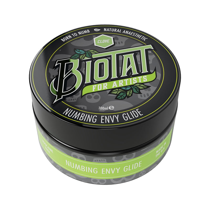 BIOTAT Numbing Tattoo Glide — Envy — Pick Size 100g