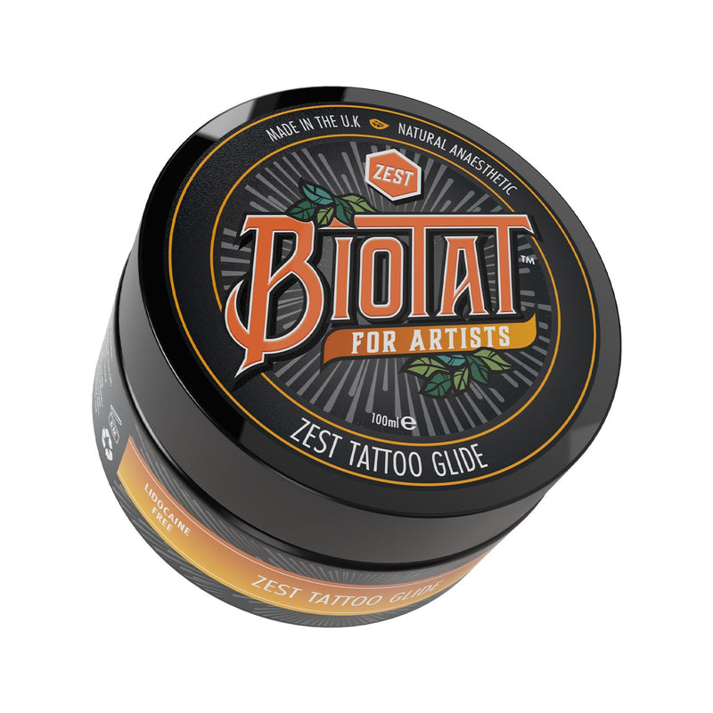 BIOTAT Numbing Tattoo Glide — Zest Orange — Pick Size
