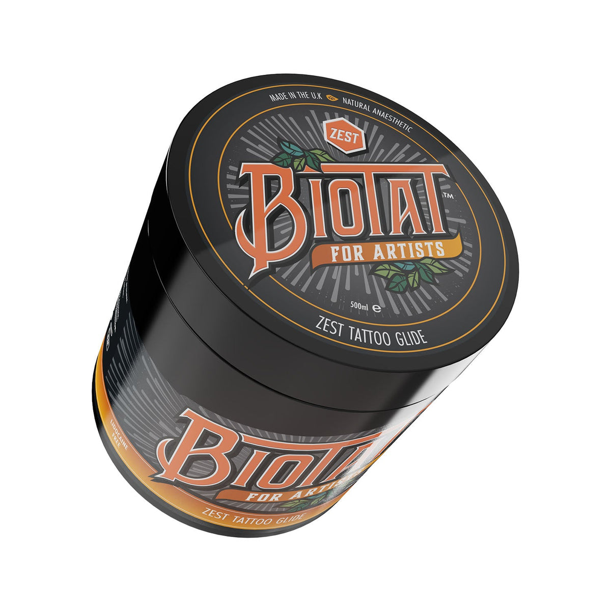 BIOTAT Numbing Tattoo Glide — Zest Orange — Pick Size