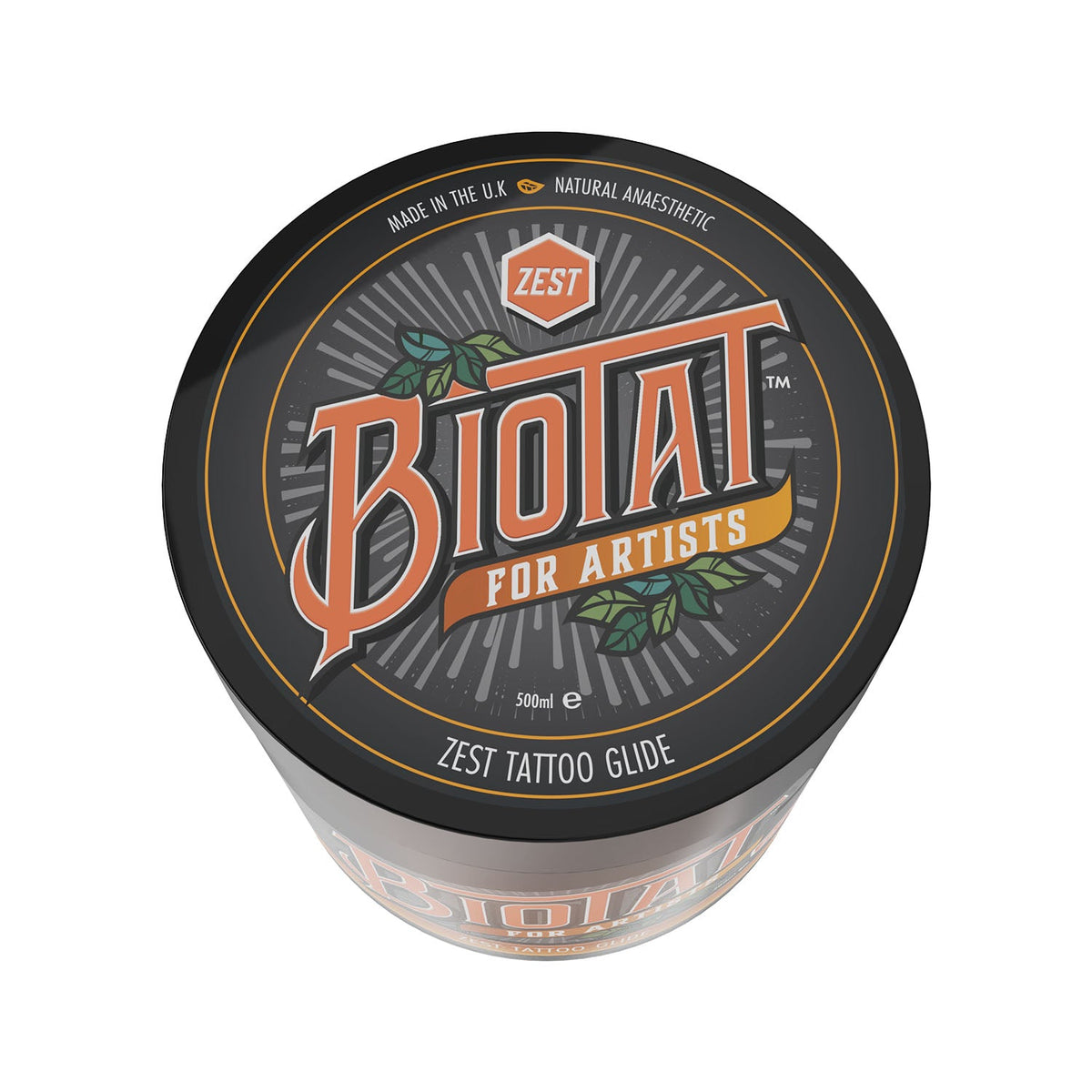 BIOTAT Numbing Tattoo Glide — Zest Orange — Pick Size