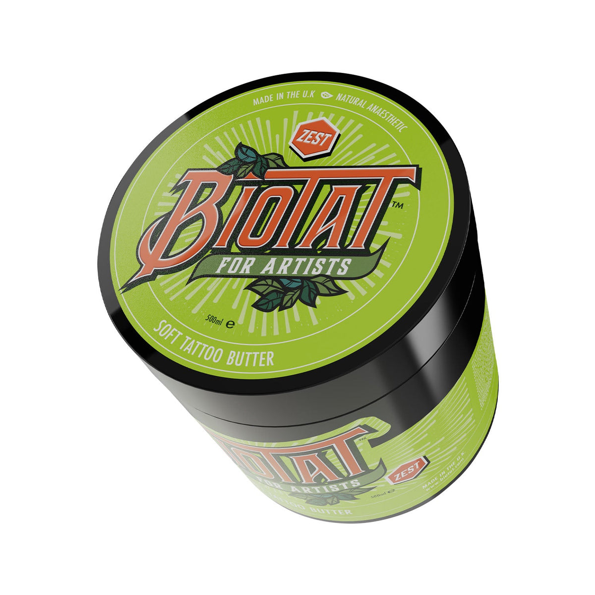 BIOTAT® Numbing Tattoo Butter Balm — Zest — Pick Size