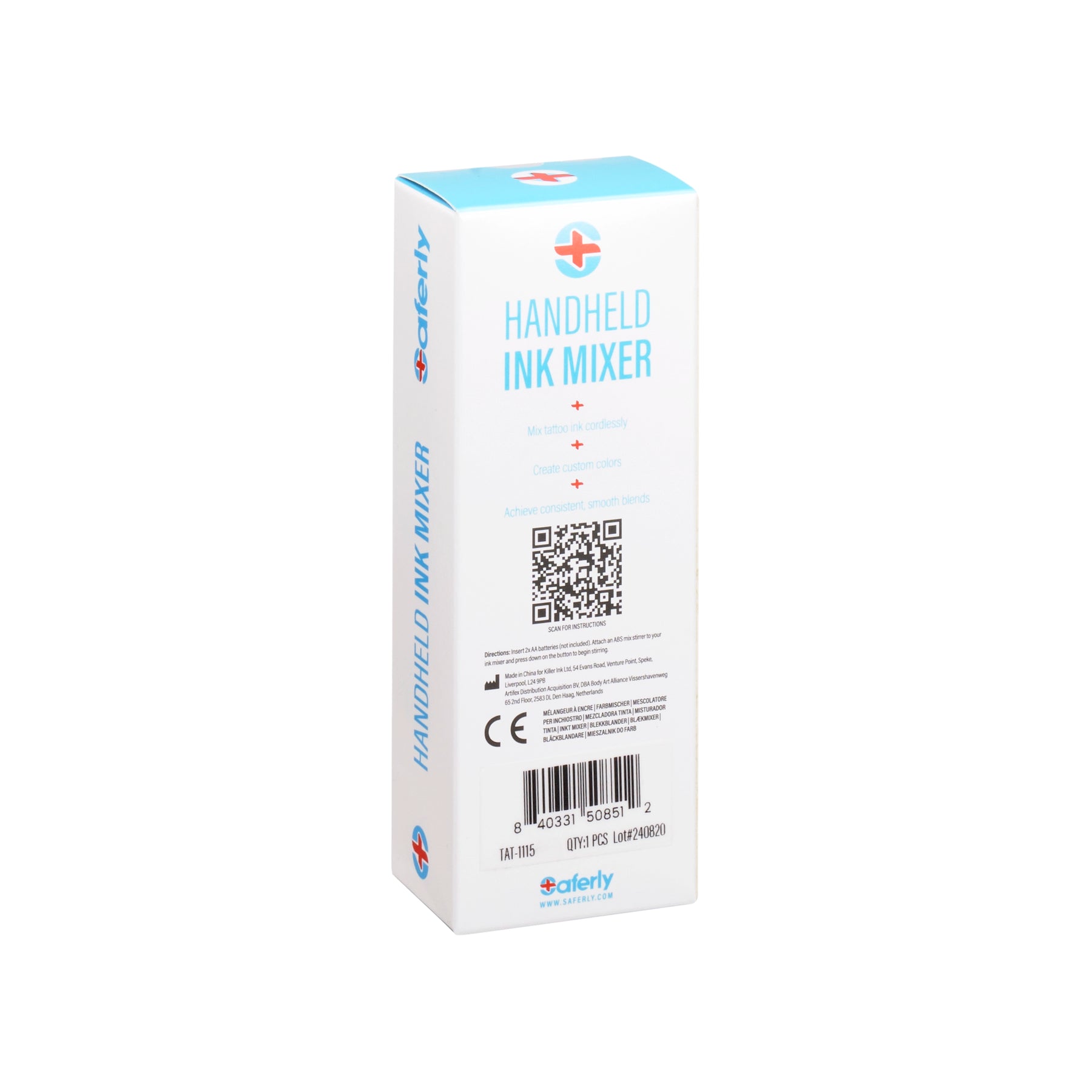 Battery Operated Ink Mixer — Pick Color - Ultimate Tattoo Supply