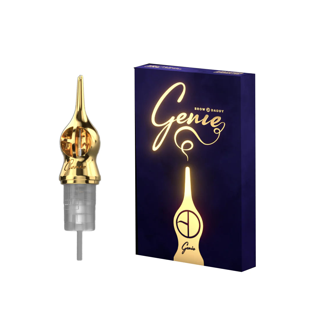 Brow Daddy Genie Needle Cartridges — Box of 10 - Ultimate Tattoo Supply