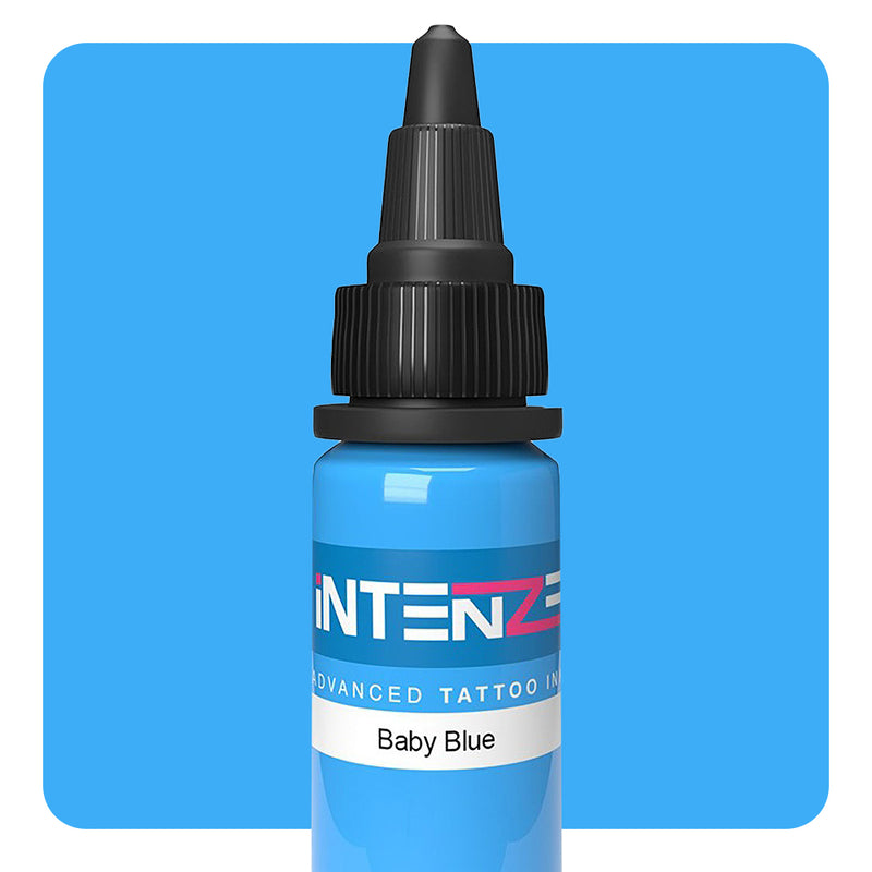 Baby Blue — Intenze Tattoo Ink — Pick Size - Ultimate Tattoo Supply