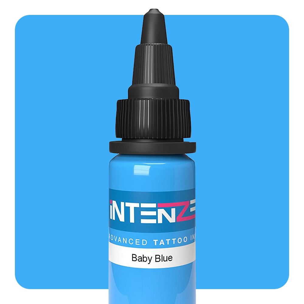Baby Blue — Intenze Tattoo Ink — Pick Size - Ultimate Tattoo Supply