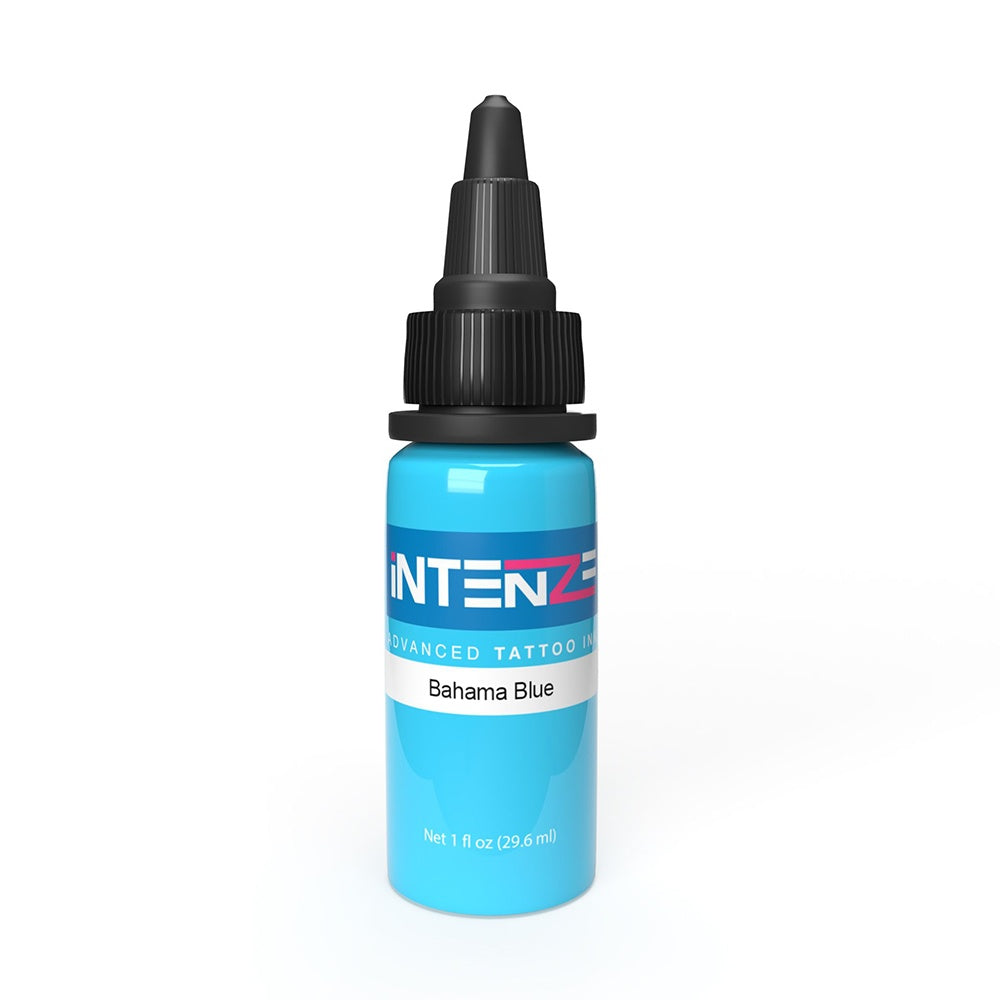Bahama Blue — Intenze Tattoo Ink — Pick Size - Ultimate Tattoo Supply