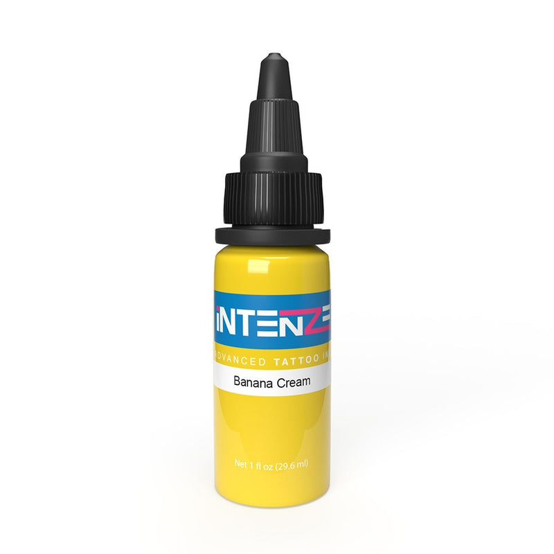 Banana Cream — Intenze Tattoo Ink — Pick Size - Ultimate Tattoo Supply