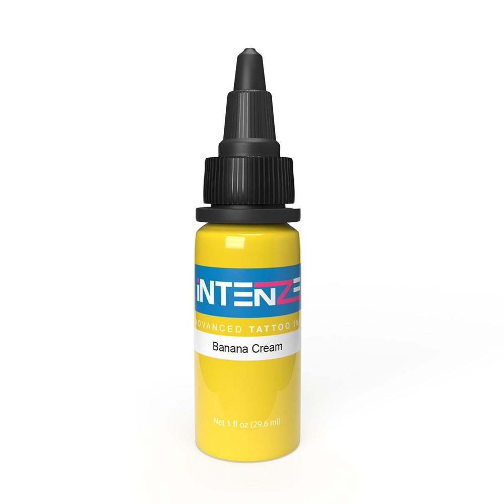 Banana Cream — Intenze Tattoo Ink — Pick Size - Ultimate Tattoo Supply