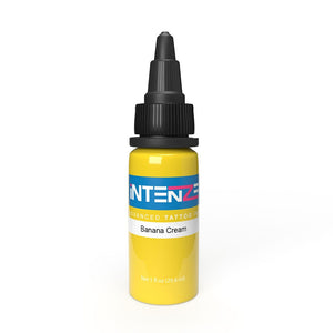 Banana Cream — Intenze Tattoo Ink — Pick Size - Ultimate Tattoo Supply