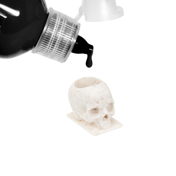 Saferly Skull Ink Caps — Size #16 (Large) — Bag of 200 - Ultimate Tattoo Supply