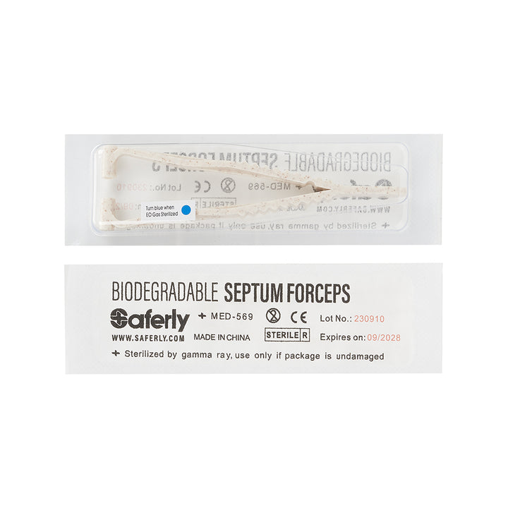 Saferly Biodegradable Forceps — Box of 25 - Ultimate Tattoo Supply