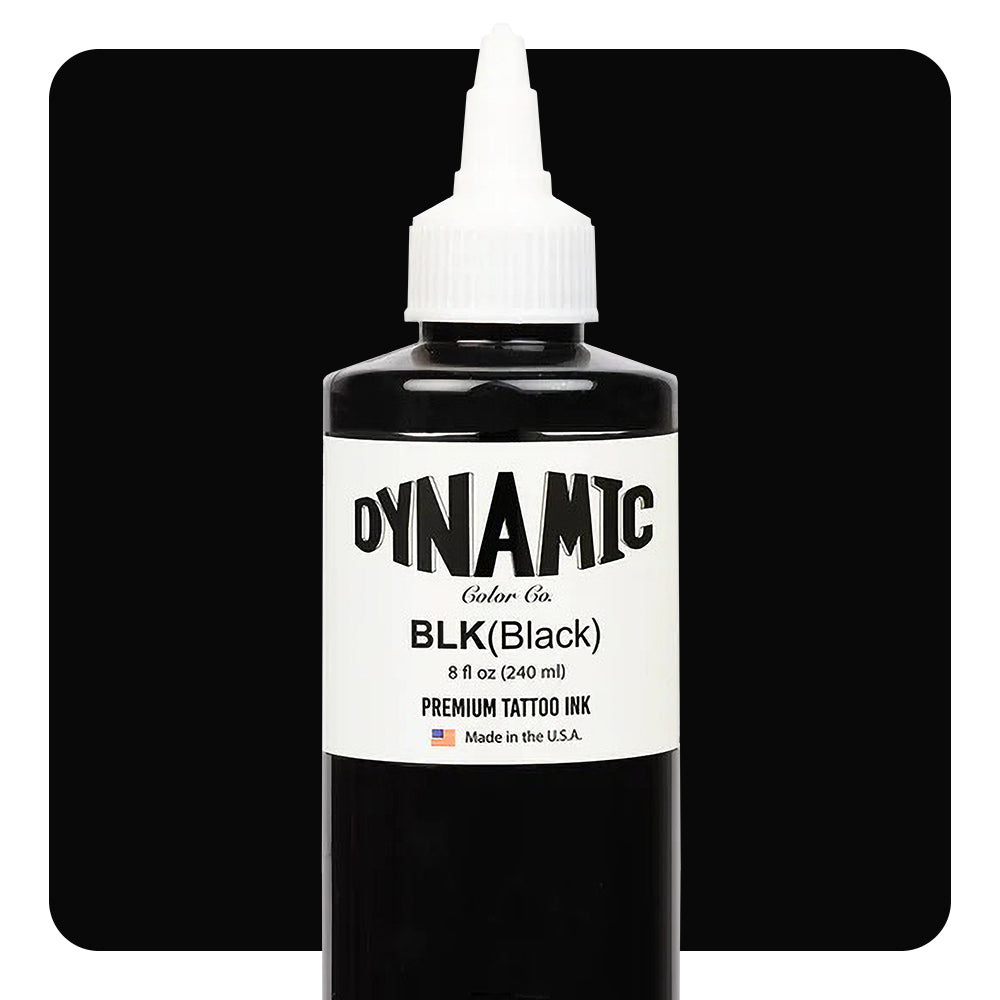 Dynamic Black - 8oz. Bottle - Ultimate Tattoo Supply