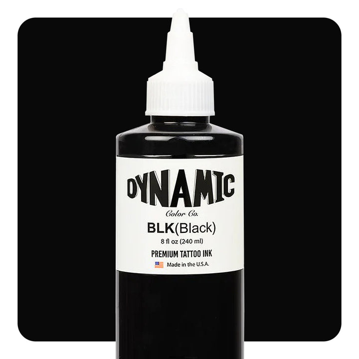 Dynamic Black - 8oz. Bottle - Ultimate Tattoo Supply