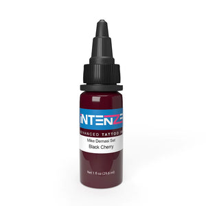 Black Cherry — Mike Demasi Series — Intenze Tattoo Ink — 1oz Bottle - Ultimate Tattoo Supply