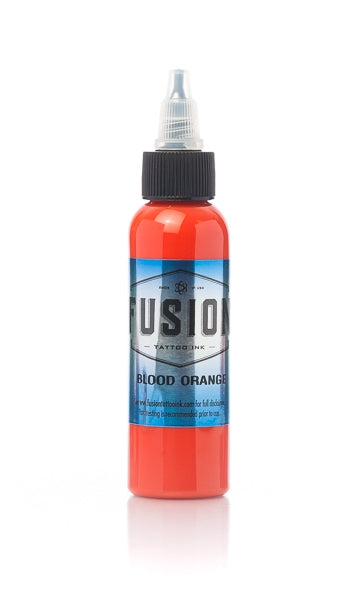 Blood Orange — Fusion Tattoo Ink — Pick Size - Ultimate Tattoo Supply