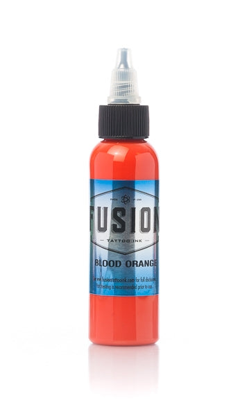 Blood Orange — Fusion Tattoo Ink — Pick Size - Ultimate Tattoo Supply