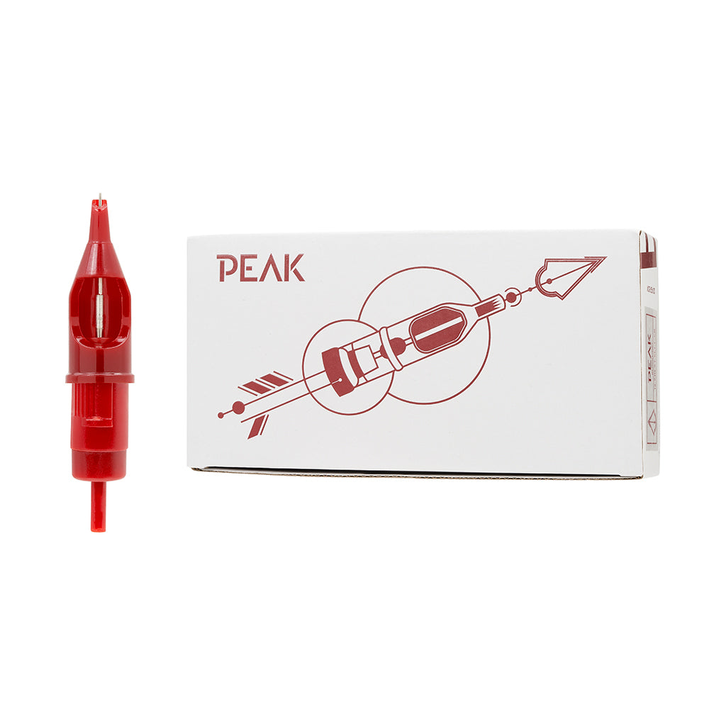Peak Needles — Blood — Box of 20 Cartridge Tattoo Needles - Painful Pleasures