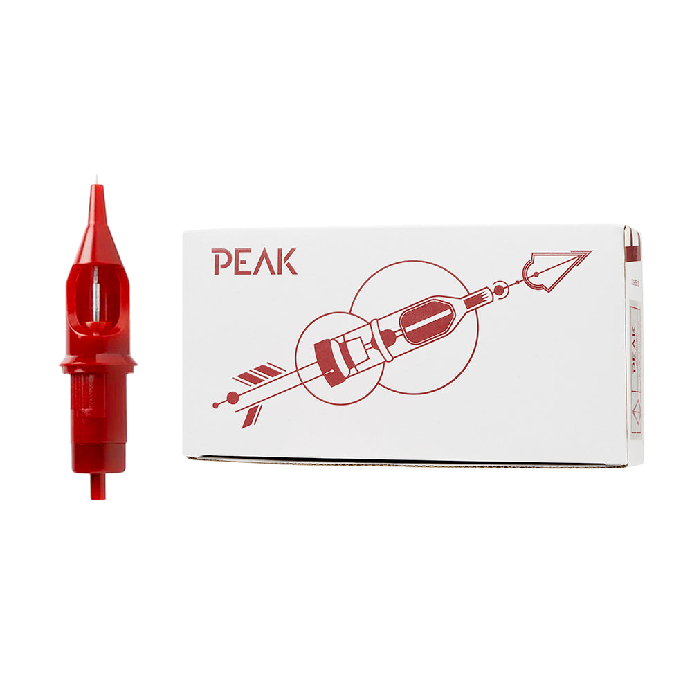 Peak Needles — Blood — Box of 20 Cartridge Tattoo Needles - Painful Pleasures