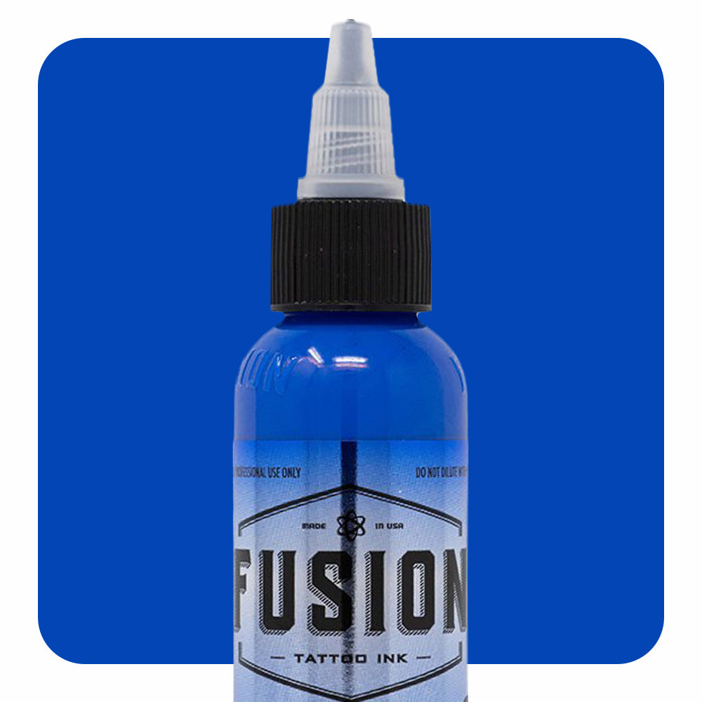 Gradient Blue 4-Pack — Fusion Tattoo Ink — 1oz - Ultimate Tattoo Supply
