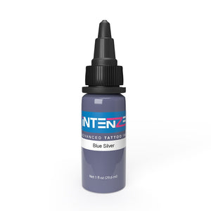 Blue Silver — Intenze Tattoo Ink — Pick Size - Ultimate Tattoo Supply