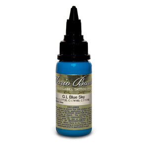 Blue Sky Mario Barth Gold Label — Intenze Tattoo Ink — 1oz Bottle - Ultimate Tattoo Supply