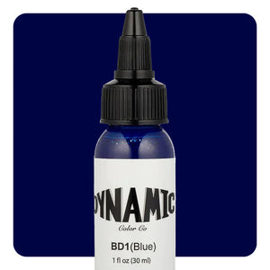 Dynamic Blue Tattoo Ink - 1oz. Bottle - Painful Pleasures