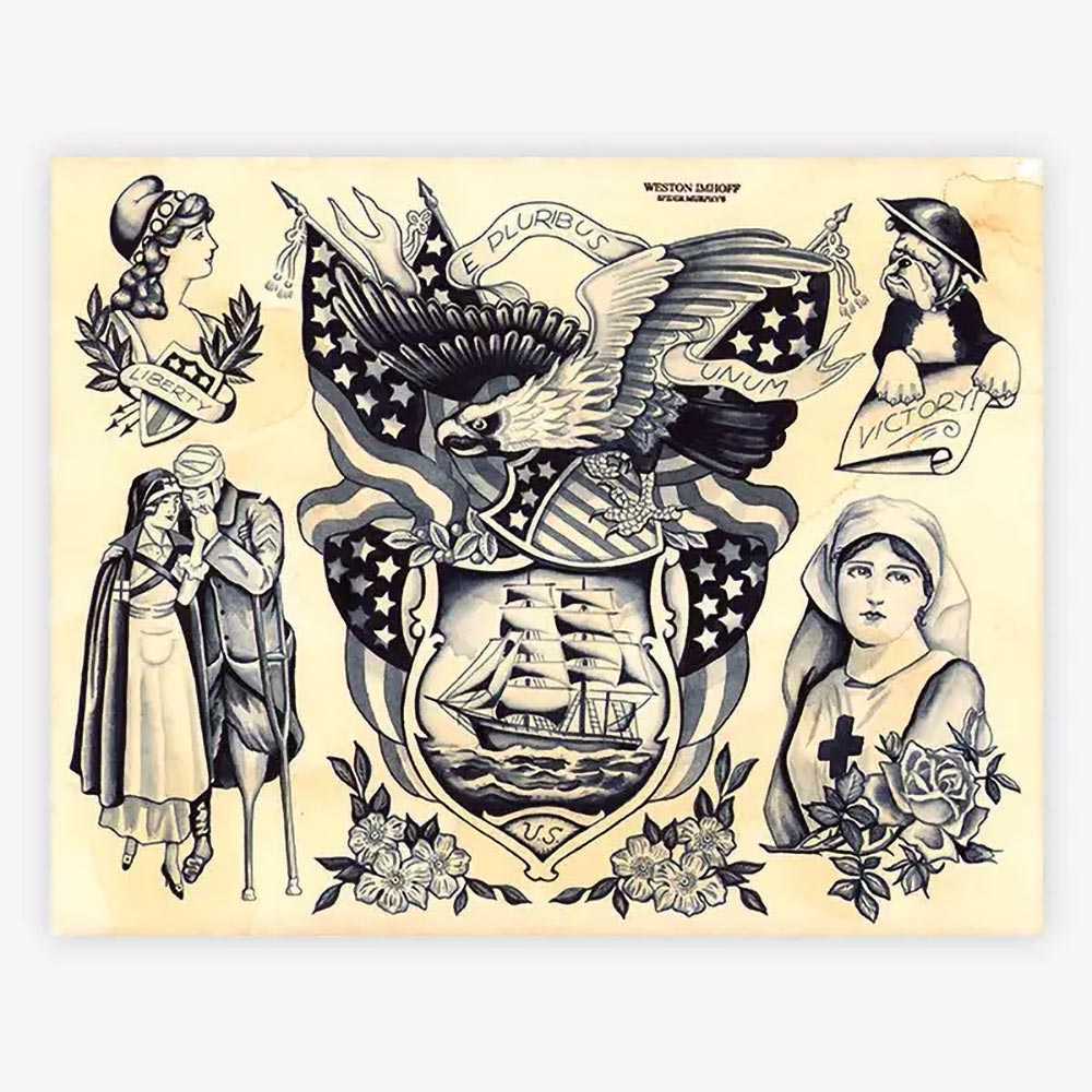 Spider Murphy’s Tattoo Flash Volume III — Hardcover Book - Ultimate Tattoo Supply