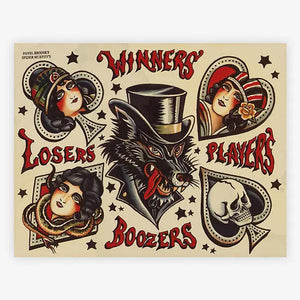 Spider Murphy’s Tattoo Flash Volume III — Hardcover Book - Ultimate Tattoo Supply