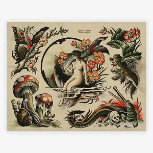 Spider Murphy’s Tattoo Flash Volume III — Hardcover Book - Ultimate Tattoo Supply