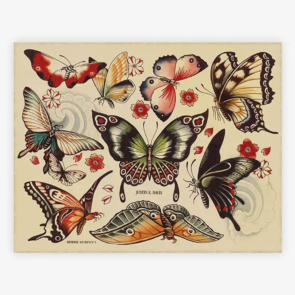 Spider Murphy’s Tattoo Flash Volume III — Hardcover Book - Ultimate Tattoo Supply