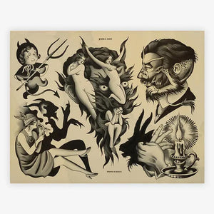 Spider Murphy’s Tattoo Flash Volume III — Hardcover Book - Ultimate Tattoo Supply