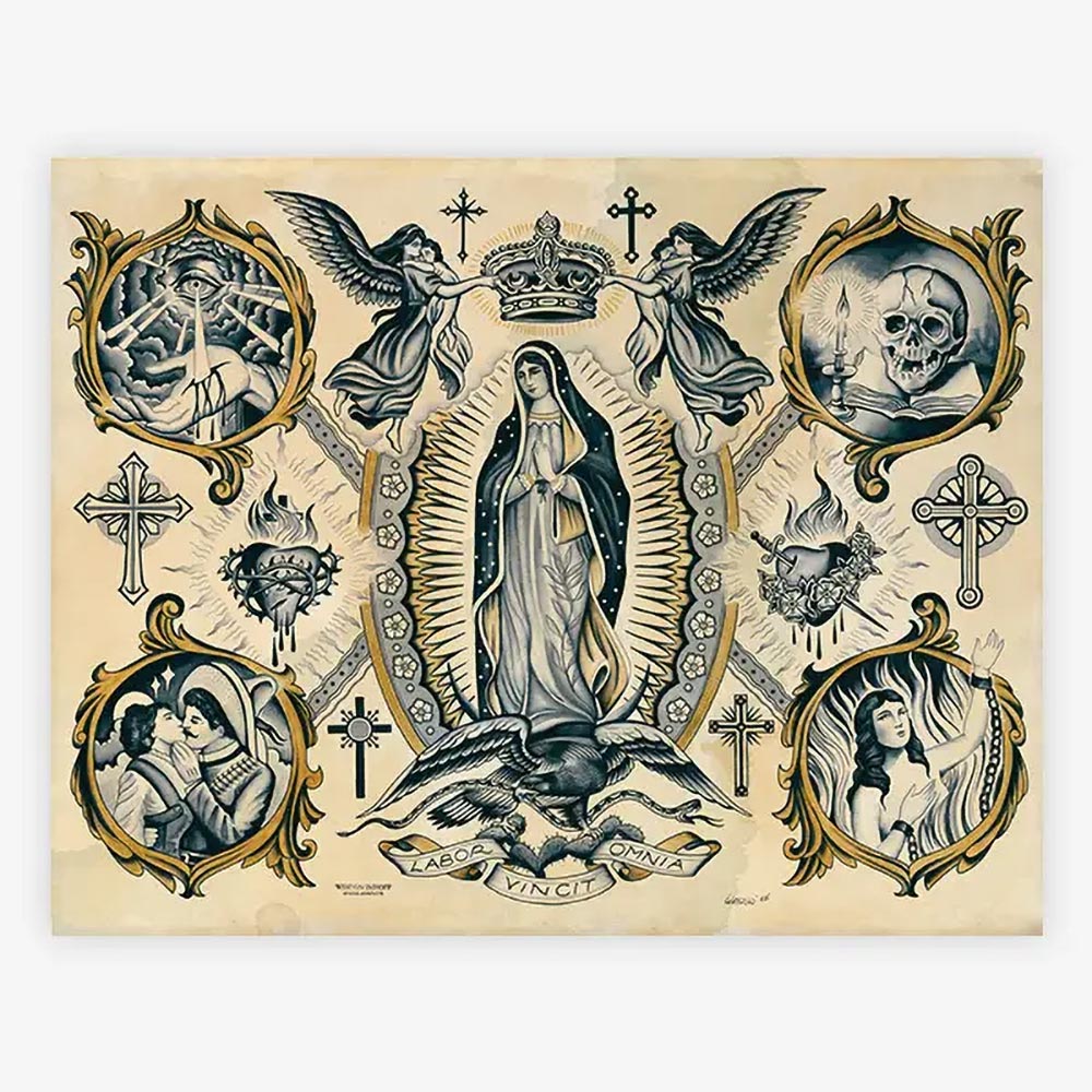 Spider Murphy’s Tattoo Flash Volume III — Hardcover Book - Ultimate Tattoo Supply