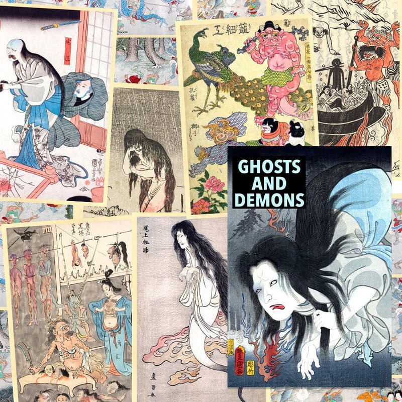 Ghosts and Demons Tattoo Flash — Softcover Book - Ultimate Tattoo Supply