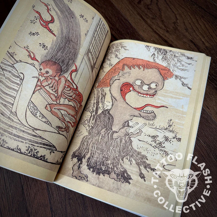 Ghosts and Demons Tattoo Flash — Softcover Book - Ultimate Tattoo Supply