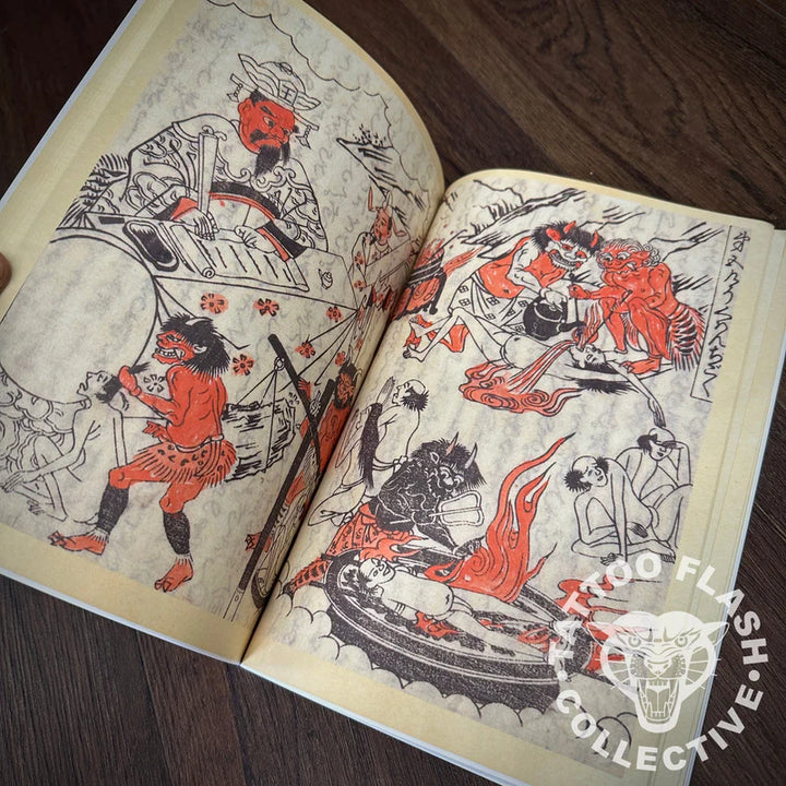 Ghosts and Demons Tattoo Flash — Softcover Book - Ultimate Tattoo Supply