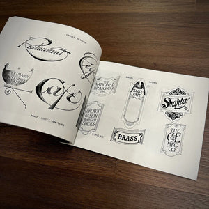 The Sign and Lettering Book — Softcover Book - Ultimate Tattoo Supply