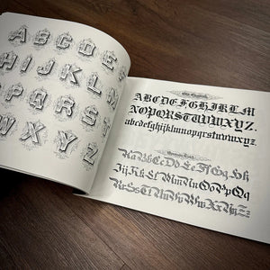 The Sign and Lettering Book — Softcover Book - Ultimate Tattoo Supply