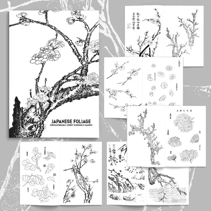 Japanese Foliage — Softcover Book - Ultimate Tattoo Supply