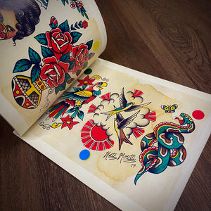 Nate Moretti Traditional Tattoo Book — Softcover Book - Ultimate Tattoo Supply