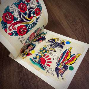 Nate Moretti Traditional Tattoo Book — Softcover Book - Ultimate Tattoo Supply