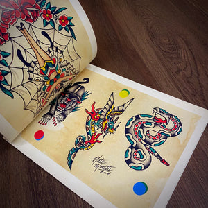 Nate Moretti Traditional Tattoo Book — Softcover Book - Ultimate Tattoo Supply