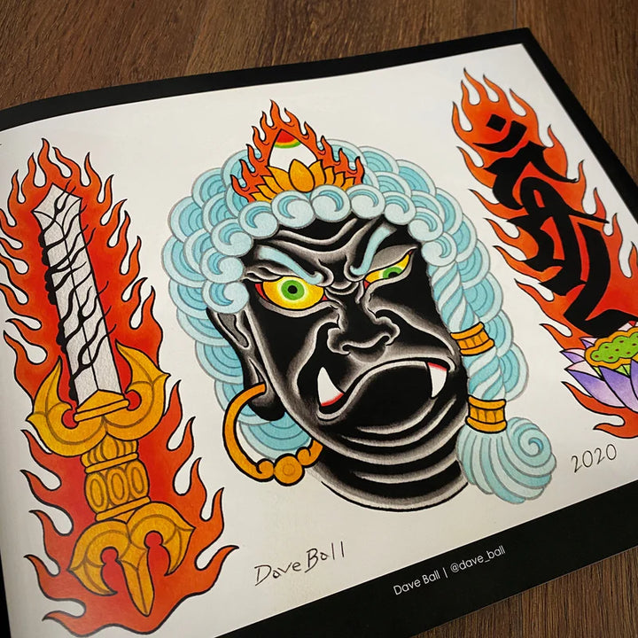Tattoo Flash Collective Vol. 1 — Softcover Book - Ultimate Tattoo SupplyTattoo Flash Collective Vol. 1 — Softcover Book
