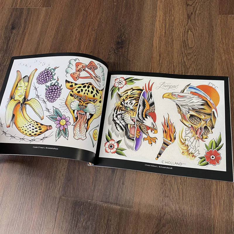 TIMMYTATTS タトゥーフラッシュ vol1, 2, 3.4 アメトラ TIMMYTATTS タトゥーフラッシュ vol1， 2， 3.4 アメトラ Tattoo Flash
