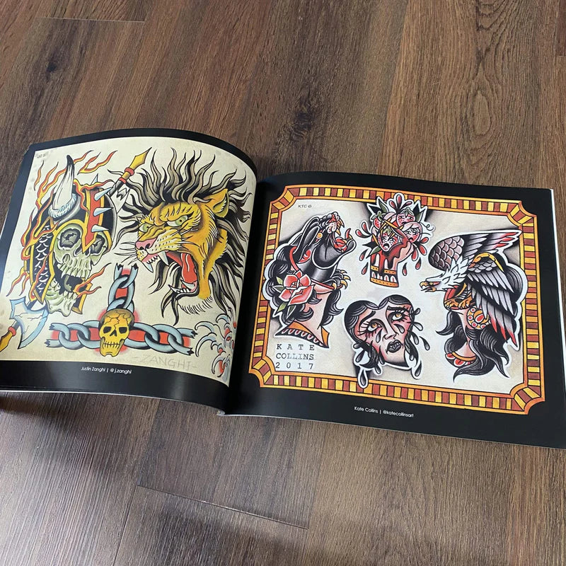 Tattoo Flash Collective Vol. 1 — Softcover Book | Ultimate Tattoo Tattoo Flash Collective Vol. 1 — Softcover Book | Ultimate Tattoo