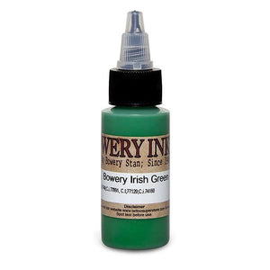 Irish Green — Bowery Artist Series — Intenze Tattoo Ink — Pick Size - Ultimate Tattoo Supply