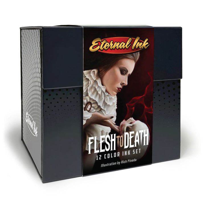 Eternal Tattoo Ink - Rich Pineda’s Flesh to Death Set - Ultimate Tattoo Supply